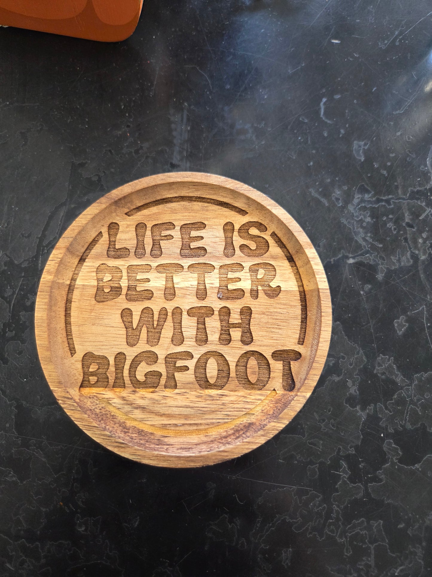 Bigfoot trinket bowl